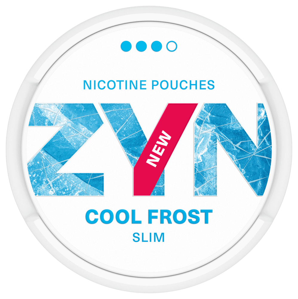 ZYN Cool Frost 11mg 2 ZYN Slim Cool Frost