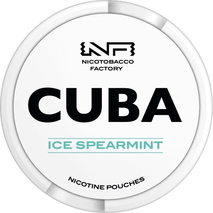 CUBA White Ice Spearmint 1 CUBA White Ice Spearmint